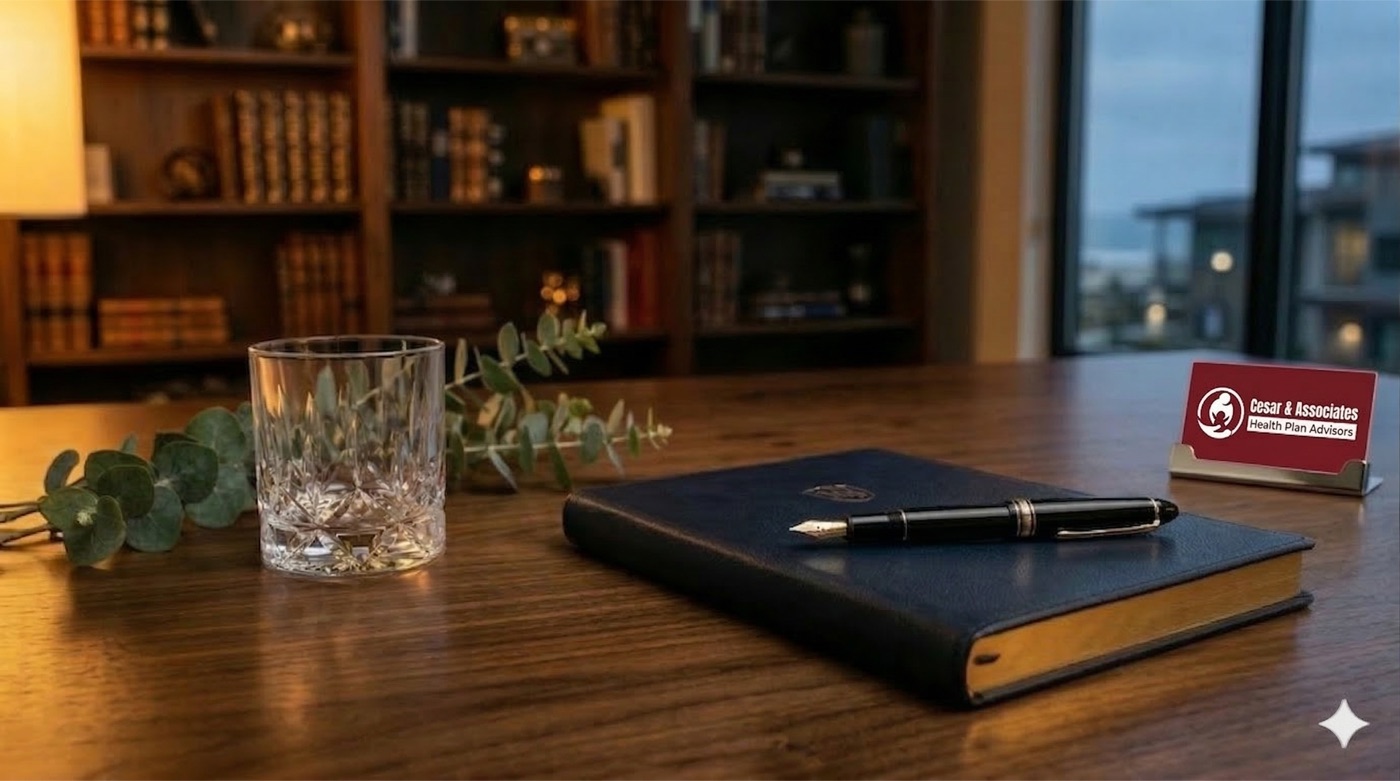Advisor desk and materials